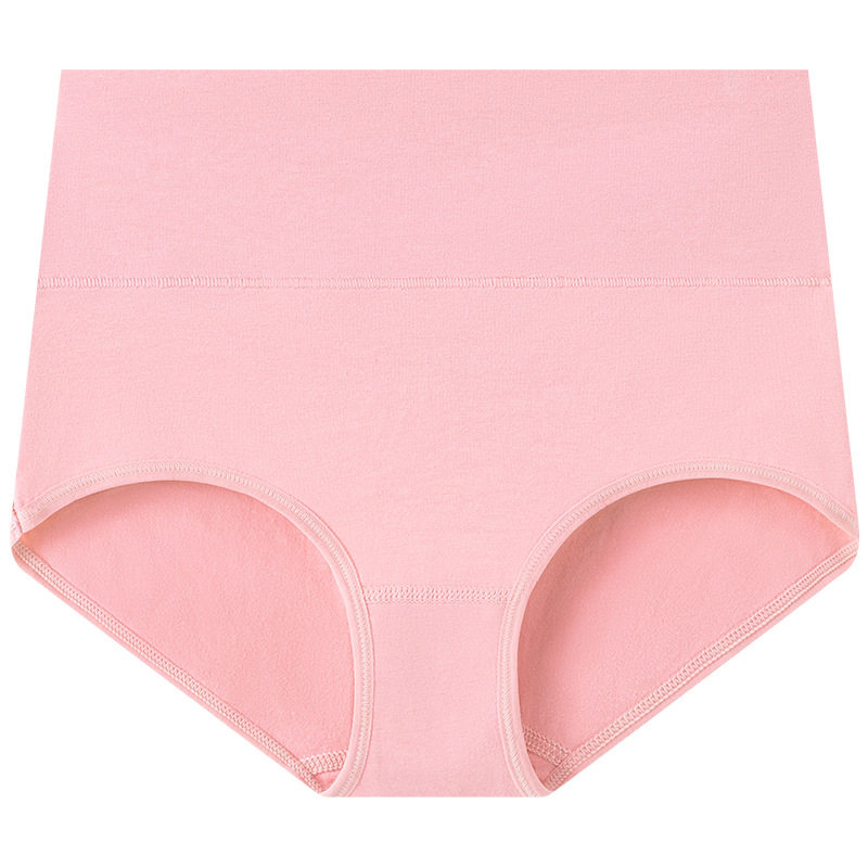 跨境欧码美码外贸女士内裤纯棉加大码高腰收腹内裤亚马逊爆款热卖