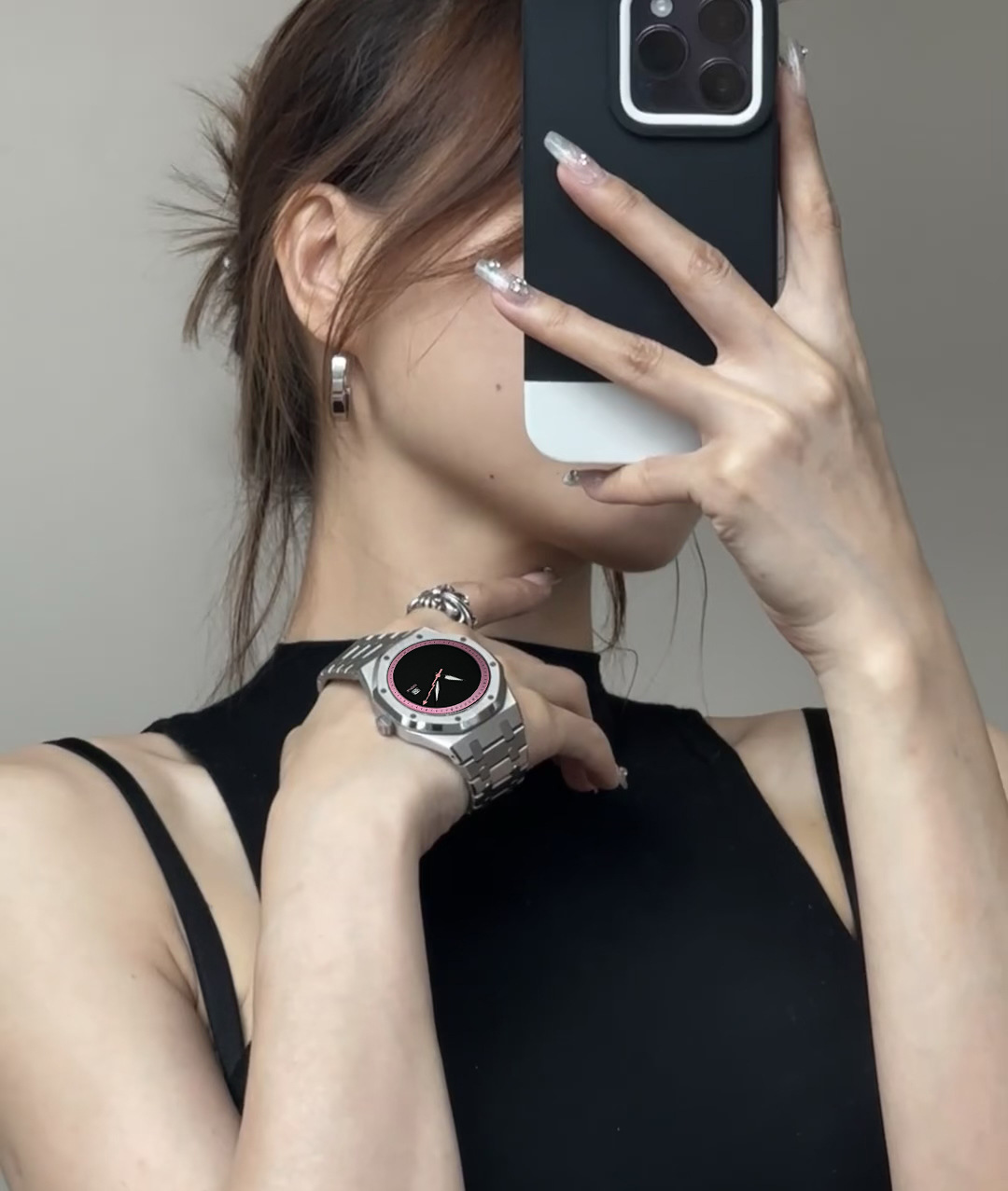 Fashion watches women's hot foreign trade explosions calendar waterproof ins student niche 24 O1CN01nppu8y1PLRTXNd6nF !!2218131131824 0 cib