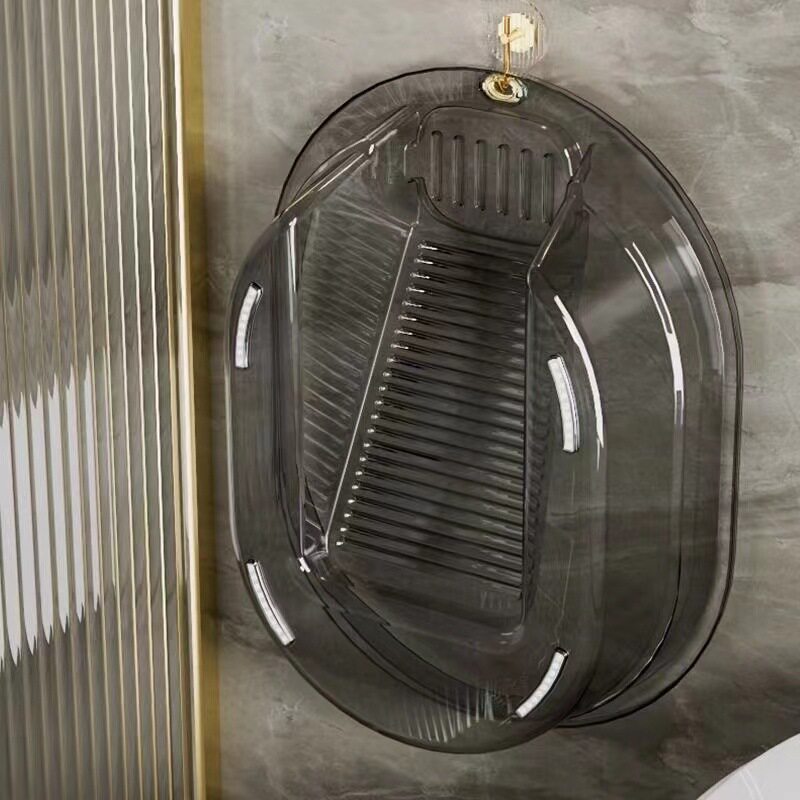 Laundry Tub with Washboard Integrated Household Extra-Large Baby Household Student Dormitory Footbath Washbasin