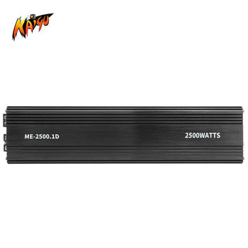 Automotive Power Amplifier RMS 2500Wrms 1 Ohm Impedance SPL Car Audio Mono Power Amplifier Class D