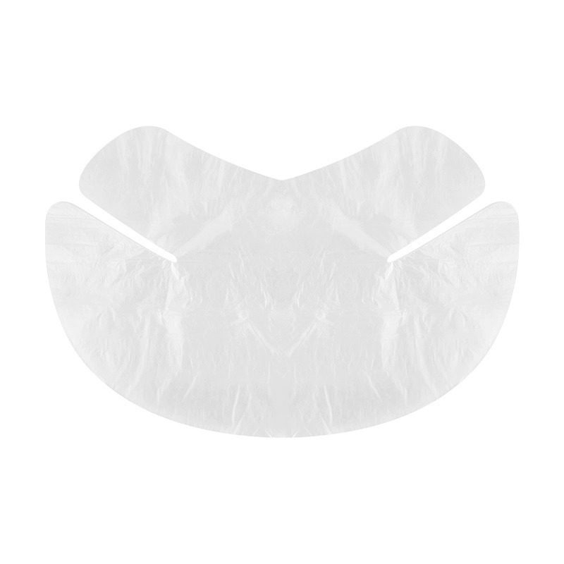 Disposable Plastic Wrap Neck Mask Beauty Salon Special Plastic Transparent Neck Mask Paper Neck Neck Wrinkle Mask Paper Ultra-Thin