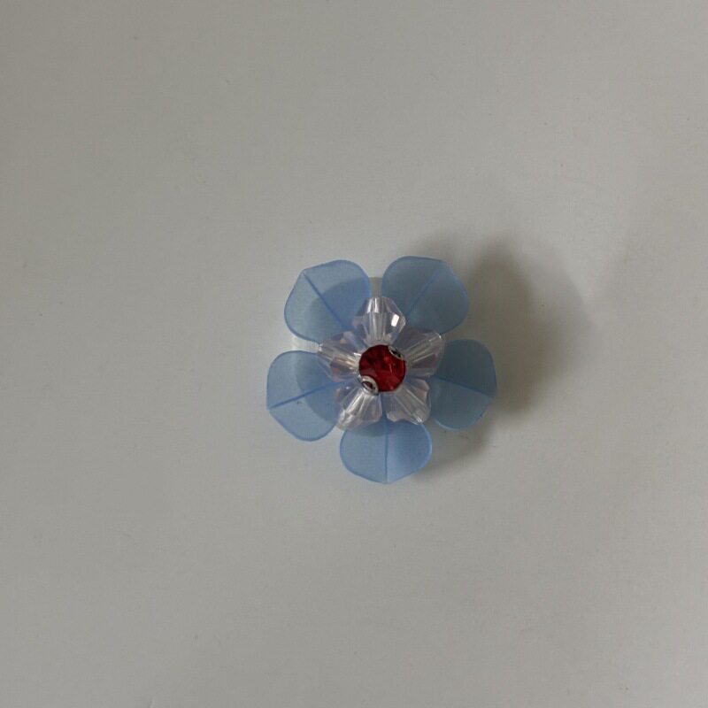 新款手工穿珠花朵辅料装饰花鞋帽花亮片小花DIY饰品服装辅料