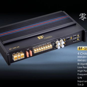 2026 Model Ab Class 4X180W Car Audio Amplifier/4-Channel Amplifier/Car Amplifier 4-Channel High Power