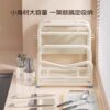 Kitchen Household Knife Rack Storage Rack 2025 New Stainless Steel Cutting Board Multifunctional Knife and Chopsticks Cage Integrated Storage Rack