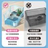 Chongshangtian Turtle Tank Comes with 2 Small Turtles, Brazilian Turtle, Grass Turtle, Crocodile Turtle, Live Turtle Basin, Pet Box, Kidsren's Gift
