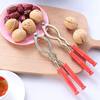 Household Thickened Walnut Tongs Zinc Alloy Dried Fruit Tongs Pine Nut Tongs Hazelnut Nut Pecan Solid Pliers Tongs