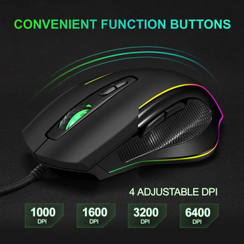 Youfu's New Private Model Wired Optical Gaming Mouse with Seven-Key Macro Luminous Breathing Light Is Exclusively Available for Cross-Border Delivery