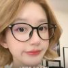 New Tr90 Large Frame Glasses Ultra-Light Makeup Artifact Optical Glasses Glasses Frame Can Be Equipped with Prescription Flat Glasses 50