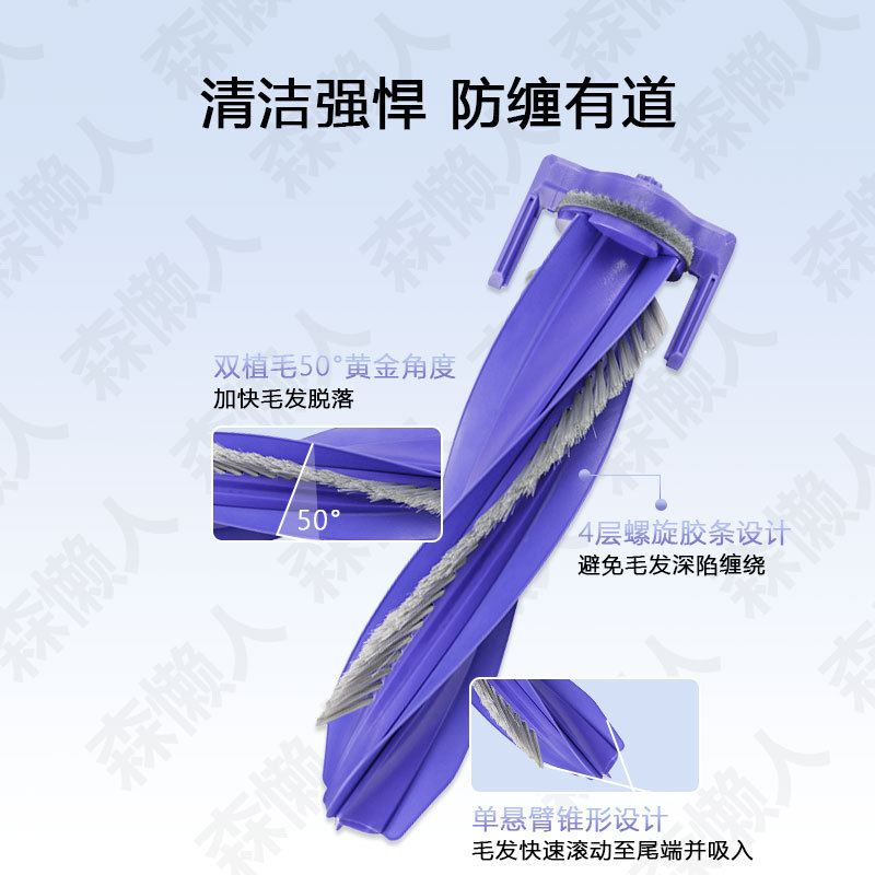 Applicable cloud whale J4 sweeper accessories filter screen side brush J4 Lite main brush dust bag main brush cover consumables accessories