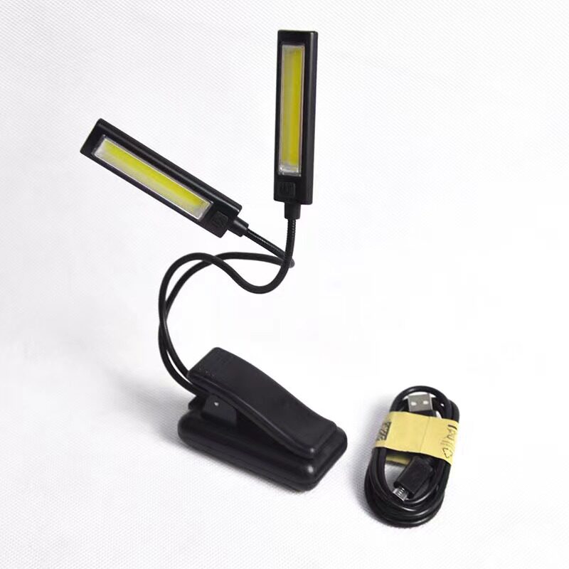 Cross-Border Supply USB Night Light Led Eye Protection Desk Lamp Computer Portable Mini Plug-In Power Bank Reading Barbecue Lamp