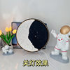 Moon lamp handmade diy material bag texture painting decorative atmosphere lamp creative gift ornaments moon nightlight