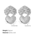 EH1336S Silver Earrings