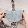 Kitchen sink drain storage basket button faucet hanging basket dish sink sponge drain rack wholesale