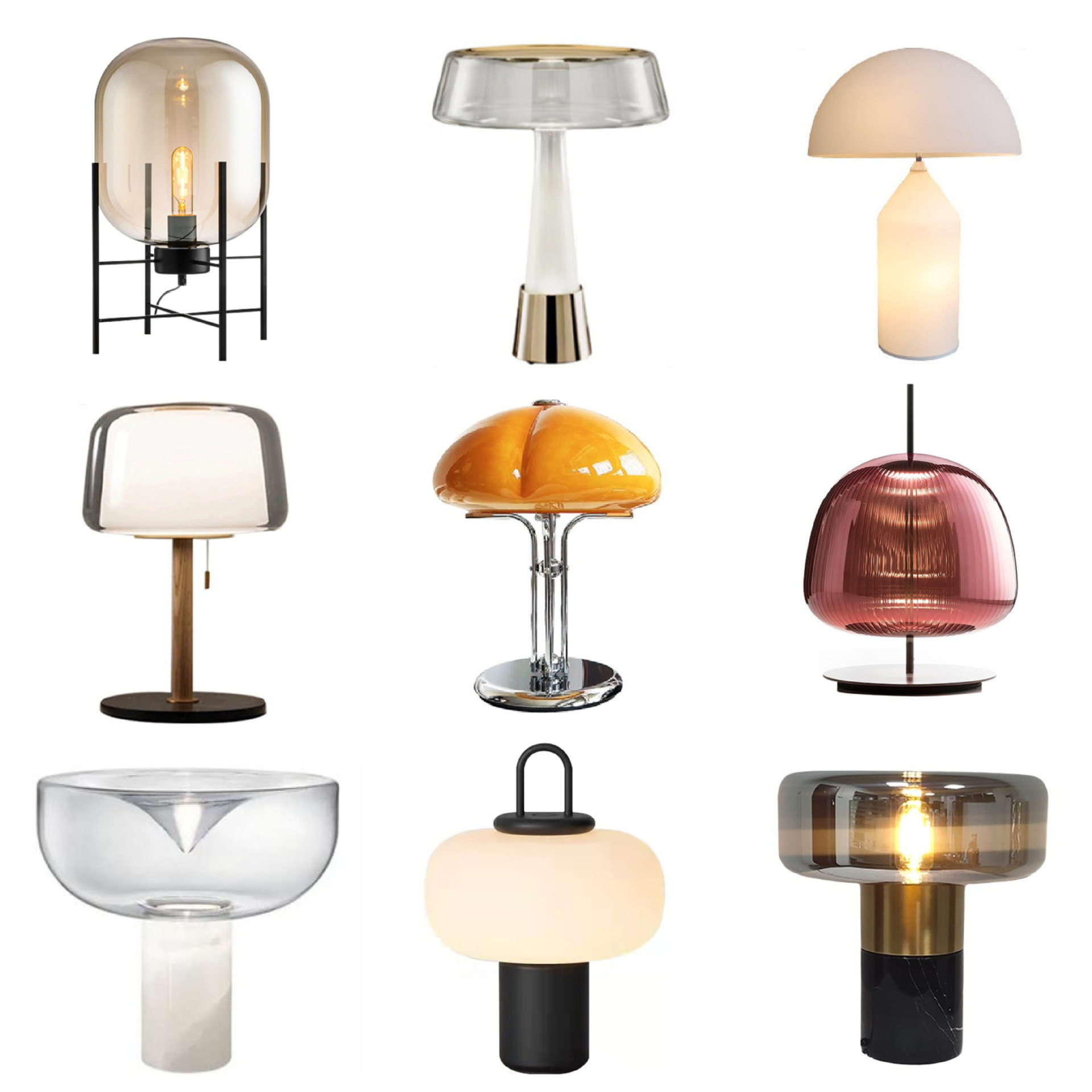 Nordic Ins Style Atmosphere Table Lamp Advanced Sense Designer Living Room Bedroom Cream Style Simple Light Luxury Decorative Lamp