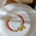 7789 red rope fortune bracelet