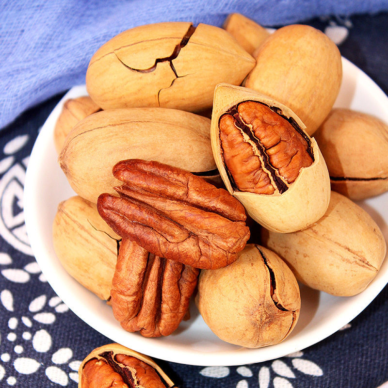 New Arrival Pecan 500g Nuts Longevity Nuts Pecans Kidsren Pregnant Women Snacks Cream Flavor Roasted Seeds and Nuts