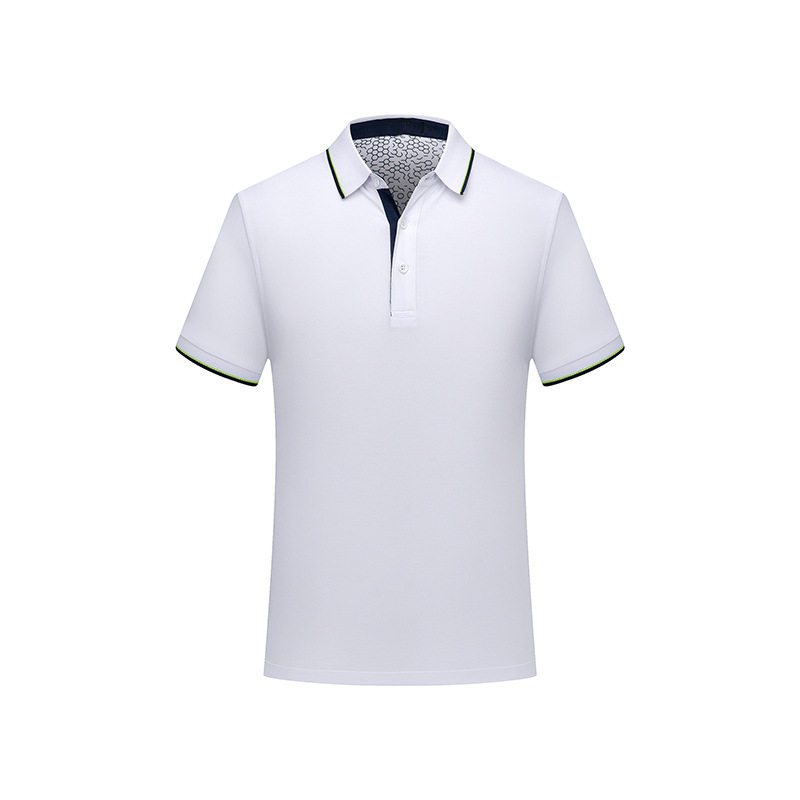 桑蚕丝翻领短袖polo衫工作服t恤广告文化衫厂服工衣定制印字logo