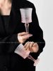 Shundish gradient pink girl Alice Diamond Glass Cup goblet light luxury wine wine glass champagne glass