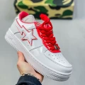 White and red (paint surface)