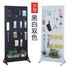 Floor-Standing Perforated Board Storage Rack Mobile Phone Accessories Jewelry Storage Hardware Tool Hanging Board Supermarket Vertical Display Rack