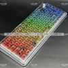 Transparent Key Cap Transparent Ice Crystal Large Complete Mechanical Keyboard Universal 61 Key 87 Key 98 Key 104 Key Crystal Key Cap