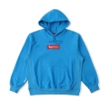 Box hooded sweatshirt (sapphire blue)