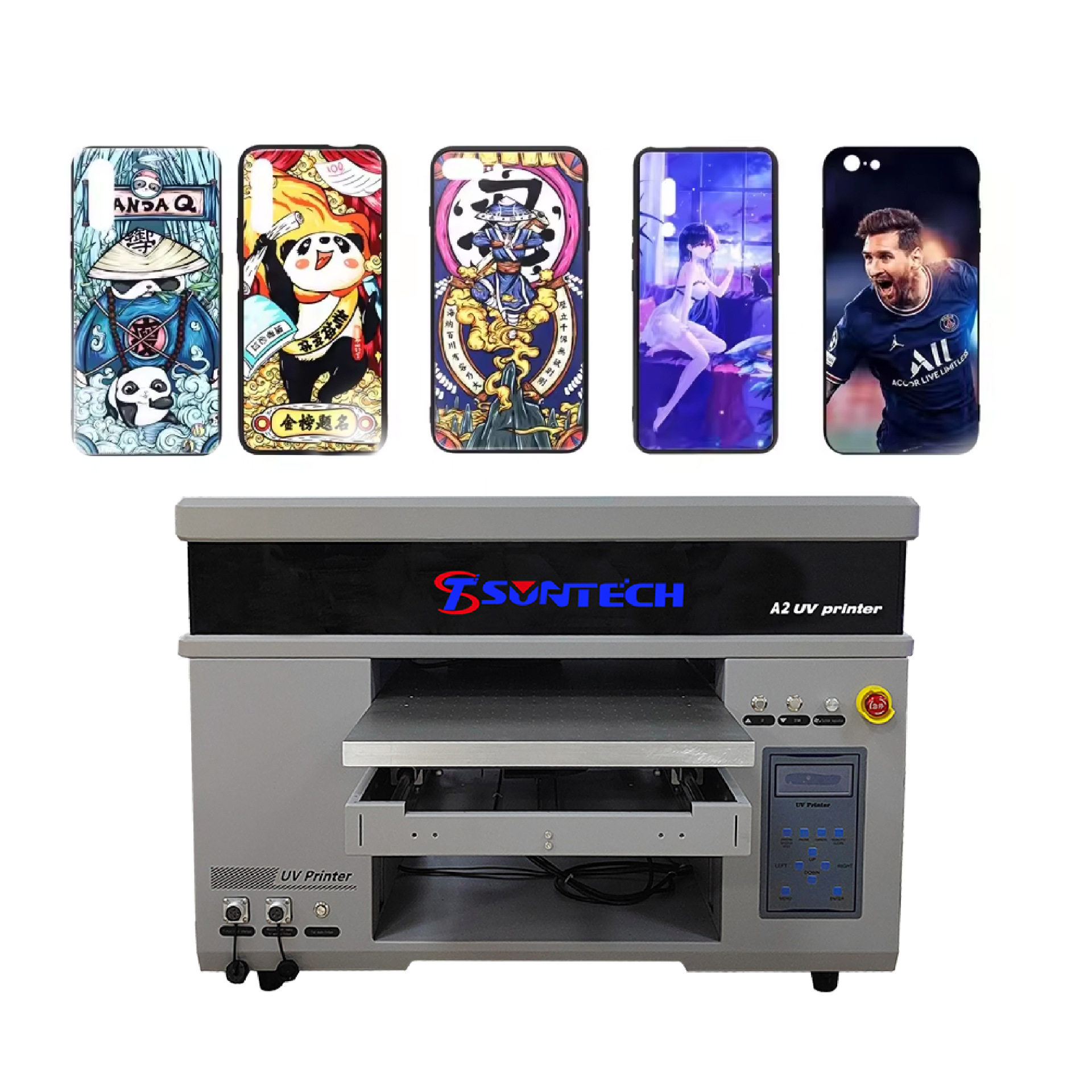 A2Uv Crystal Label Printer Two-In-One Acrylic Laminating Printing Machine Sticker Logo Entrepreneurial Mobile Phone Case Digital Printing