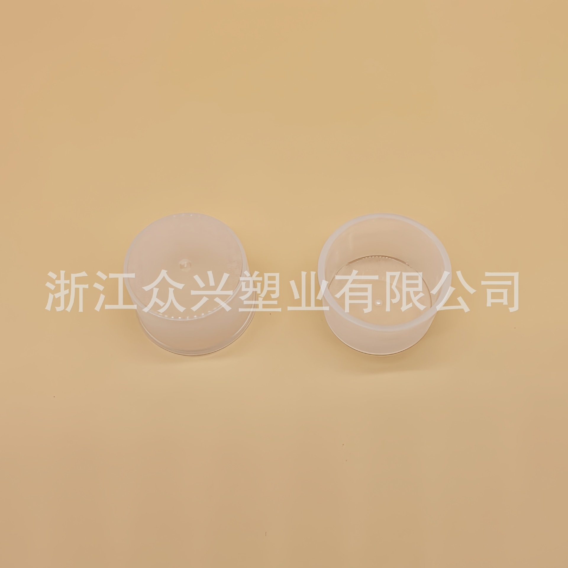 Round Custom Internet Celebre 50ml Flower Tea Cup Black Sugar White Sugar Ginger Tea Plastic Cup Jar Cheese Seasoning Small Jar Box