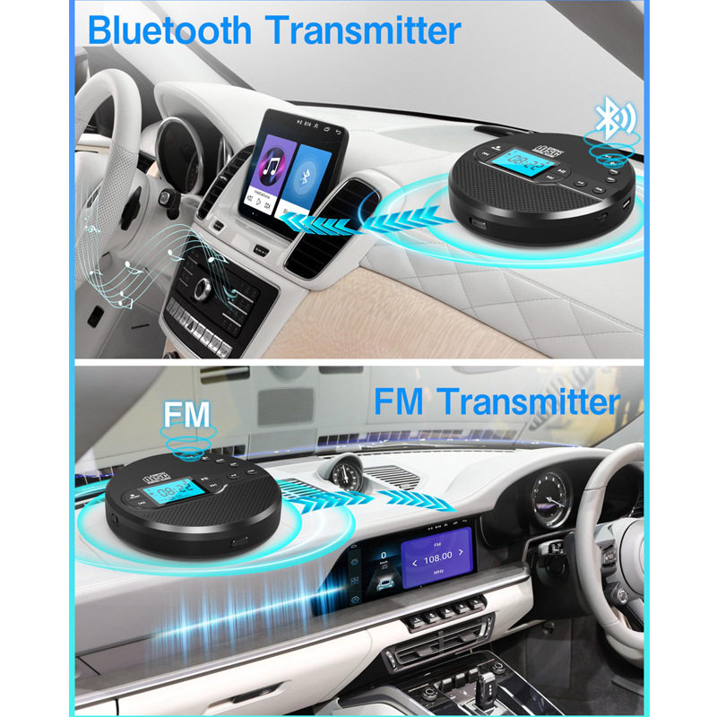 Cross-border new fever CD player retro listening album CD player Bluetooth player lossless sound CD player player
