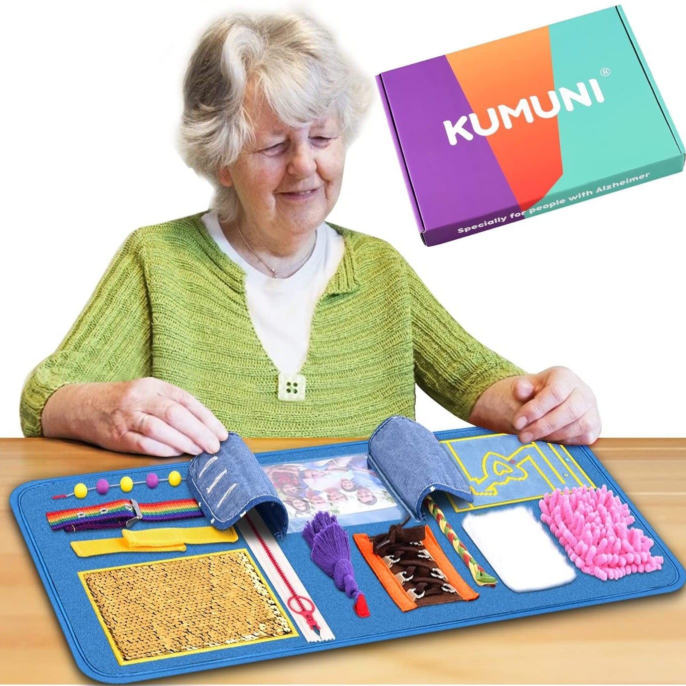 Cross-Border Supply of Decompression Blankets for Dementia Patients, Sensory Blankets for the Elderly and Soothing Dementia Activities, Help Relieve Stress Blankets