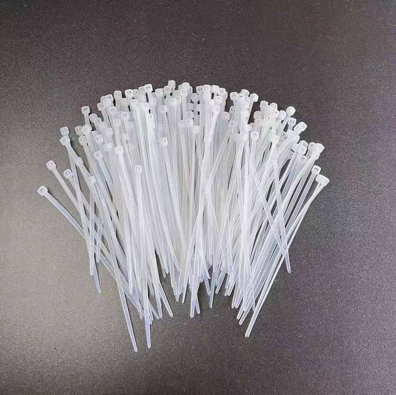 Self-Locking Nylon Small Cable Ties, Plastic Cable Ties, Small Size Bundling Straps, High Temperature Resistant Packaging Straps