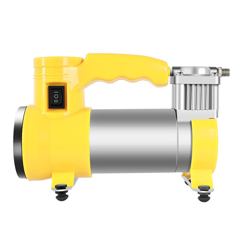 Car Air Pump with Light Three-In-One 100W High-Power Car Air Pump Mini Car Tire Air Pump