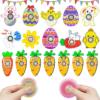 Creative acrylic Easter series fingertip gyro cartoon rabbit radish finger gyro cross-border gyro wholesale