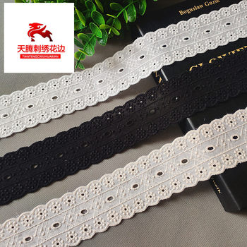 Tianteng wholesale cotton lace mesh embroidery water soluble clothing accessories lace jewelry home soft accessories spot