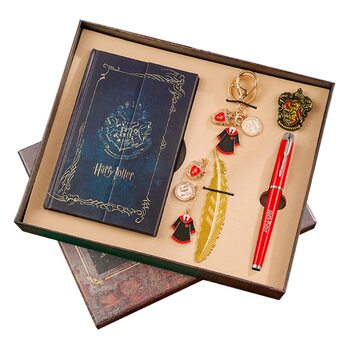 City Handbook Gift Box Hardcover Notebook Student Notepad Bookmark Signature Pen Refrigerator Sticker Creative Gift
