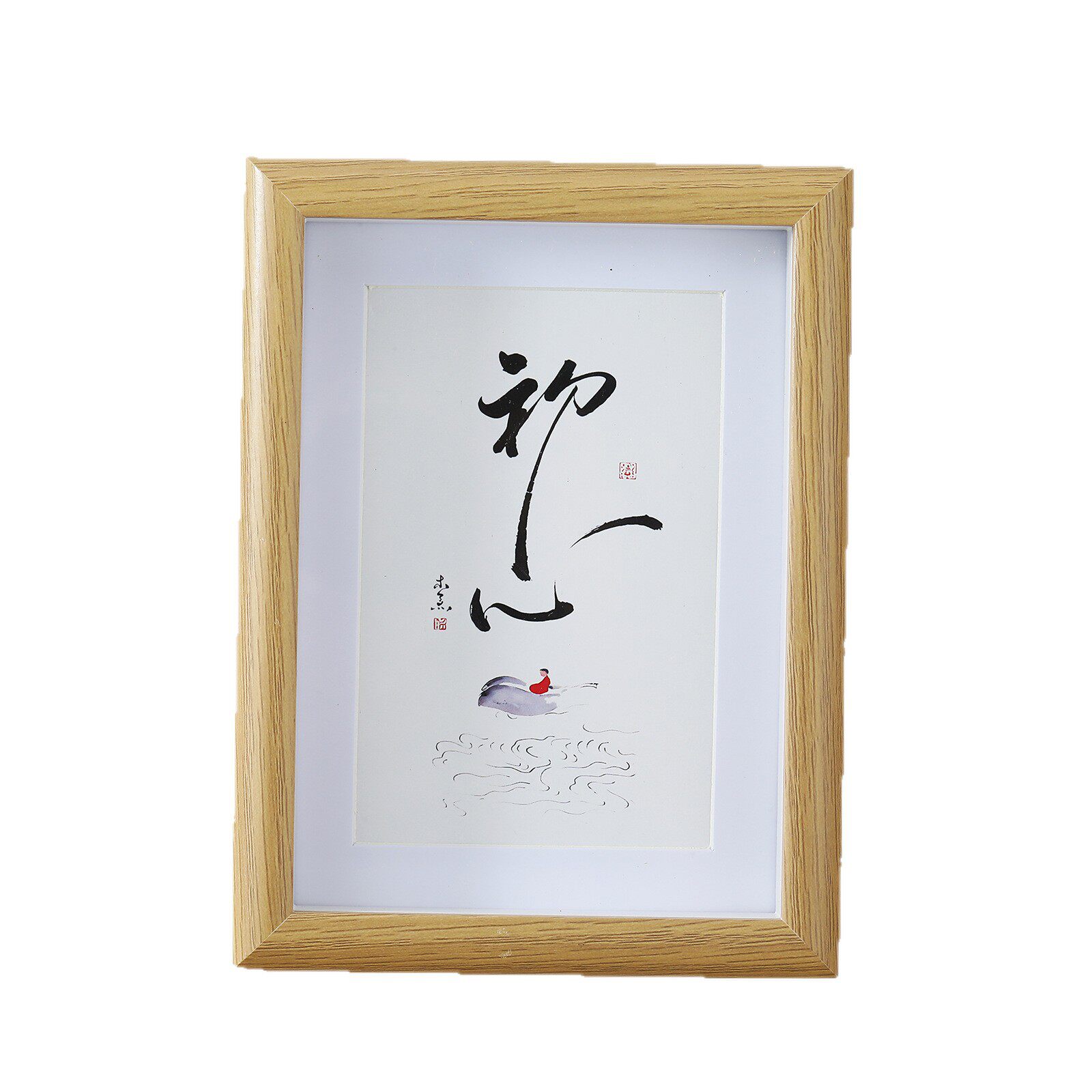 New Chinese Style 6inch Hollow Picture Frame Empty Frame 7810inch A4 Cultural and Creative Calligraphy and Painting Frame for Mounting and Decoration on a Tabletop