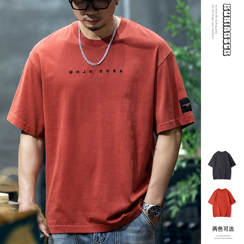 (Mới) Mã C0356 Giá 700K: Áo Thun Nam Guryng Ngắn Tay Hàng Mùa Hè Thêu Họa Tiết Hoa Thời Trang Nam Chất Liệu Vải Bông G02 Sản Phẩm Mới, (Miễn Phí Vận Chuyển Toàn Quốc).