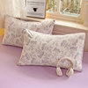 Small floral wash cotton home pillowcase without print wind cartoon solid color pillowcase wholesale cross-border foreign trade a generation of hair