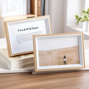 Casual Creative Picture Frame 5 Inches 6 Inches 7 Inches 8inch 10inch A4 Photo Frame Living Room Decoration Table Hanging Wall Frame Wholesale