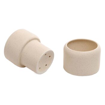 Nordic Simple Solid Color Ceramic Drain Tube Chopsticks Cage Rack Household Kitchen Tableware Storage Pot suit Drain Rack
