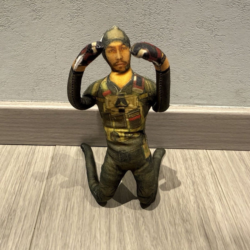 Delta Action Mouse Dried No White Edge Built-In Iron Skeleton Randomly Concave Shape Abstract Funny Doll Doll