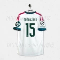 2627 real madrid home customized no. 15 star + champions league armband