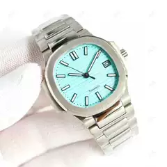 Baijia Nautilus Steel Band Watch, Men's Watch with Calendar, Luminous, Fully Automatic Mechanical Watch, Men's Cross-Border Supply