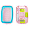 Creative Multi-functional Folding Cutting Board Cutter 9-piece Set New PP Plastic Cutting Board Retractable Draining Basket Vegetable Basket