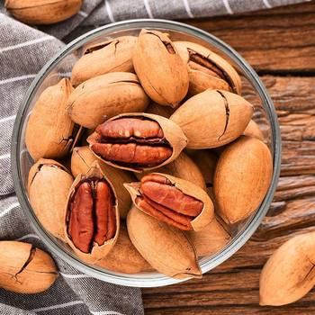 Pecan Cream Flavor 500g Canned Nuts Roasted Seeds and Nuts Casual Snacks Longevity Fruit New Year Goods Wholesale 108g