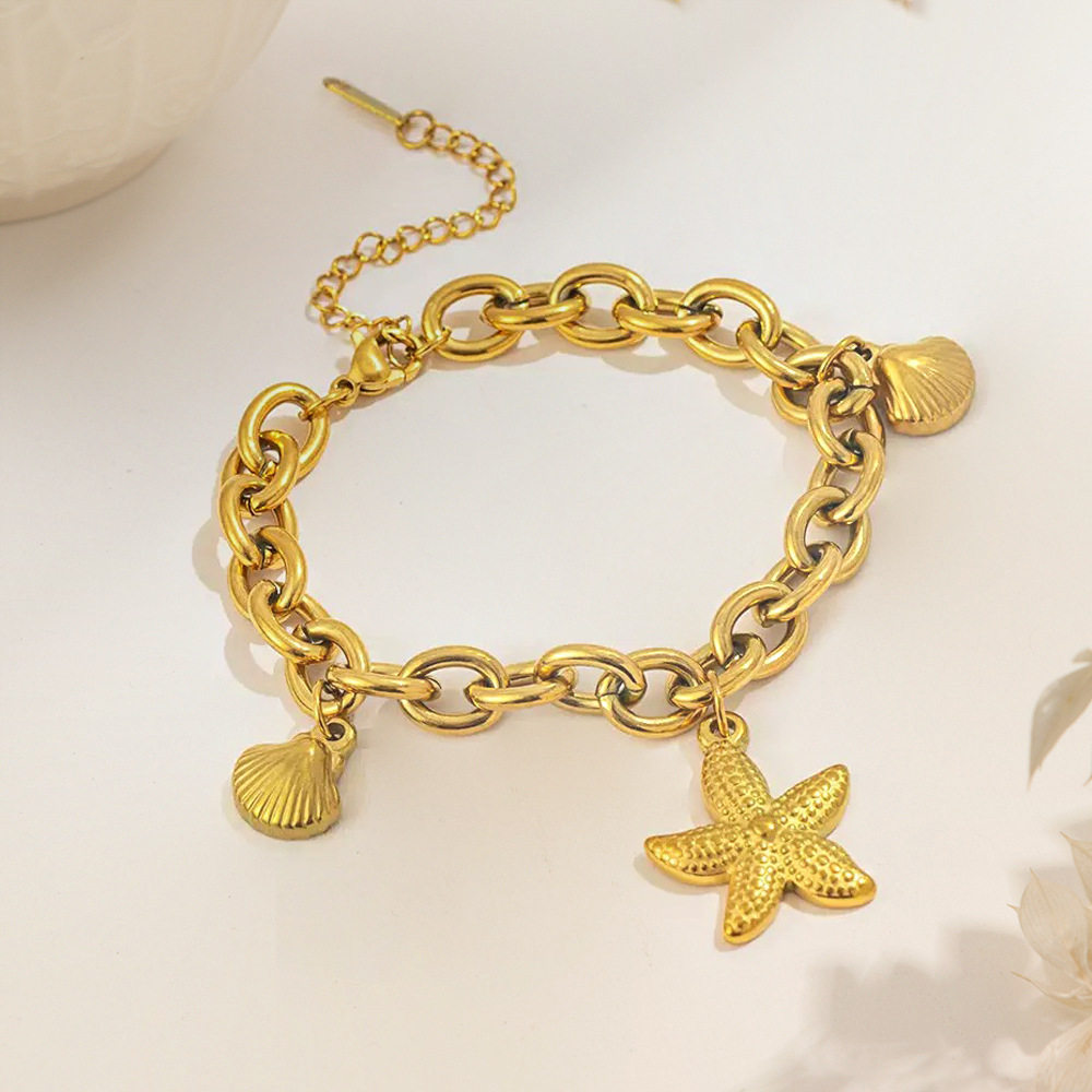 Jewelry Set That Does Not Fade, New Titanium Steel Bracelet for Women, Versatile Ins Style Fashion Hand Jewelry, Women's Jewelry, High-End Sense