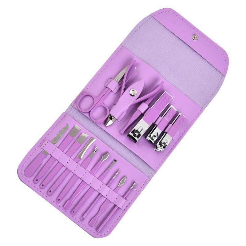 Nail Clipper Nail Clipper Set 16 Piece Set Portable Trimmer Trim Set Nail Clipper Set