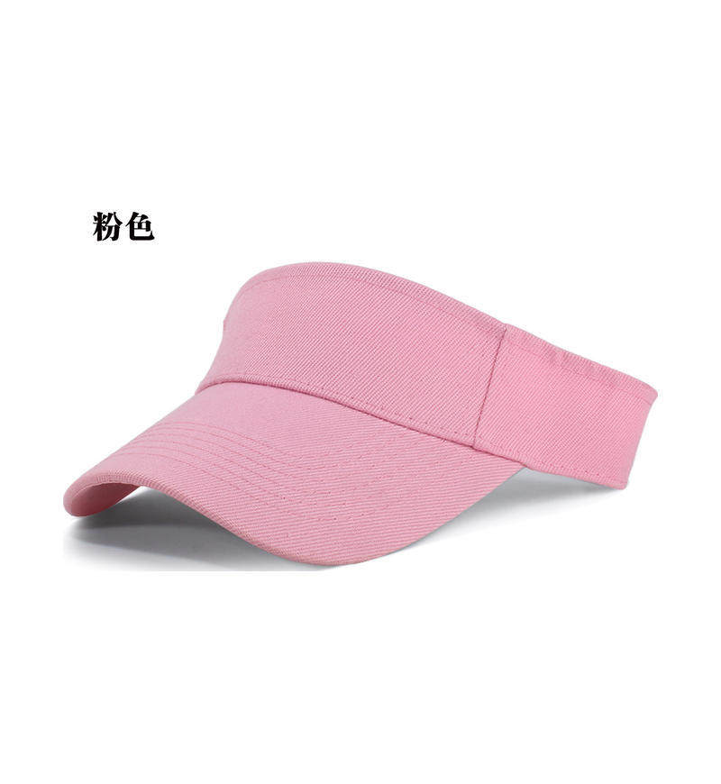 纯棉空顶帽印logo无顶帽印字遮阳帽旅游户外运动活动志愿者亲子帽