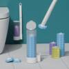 Disposable Toilet Brush suit Cleaning Household Artifact No Dead Angle Wall Type Throwable Replaceable Head Toilet Brush