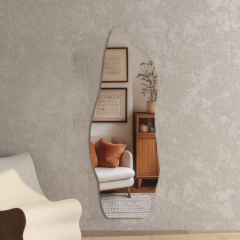 Cloud bear soft mirror wall self-adhesive acrylic high-definition non-perforated wall paste shaped full-body full-length mirror